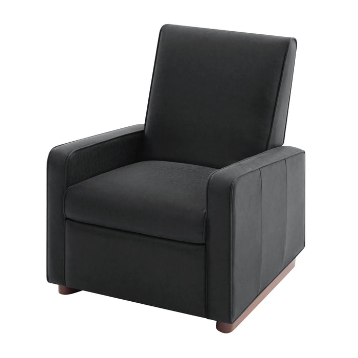Manual Recliner Chair, 2 Position With 160° Adjustable Backrest For Living Room