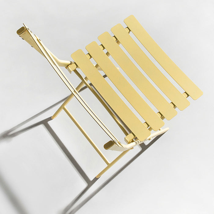 3 Piece Patio Bistro Set Of Foldable Round Table And Chairs