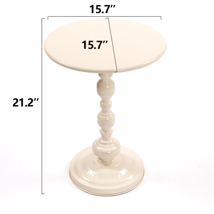Round Side Table For Living Room