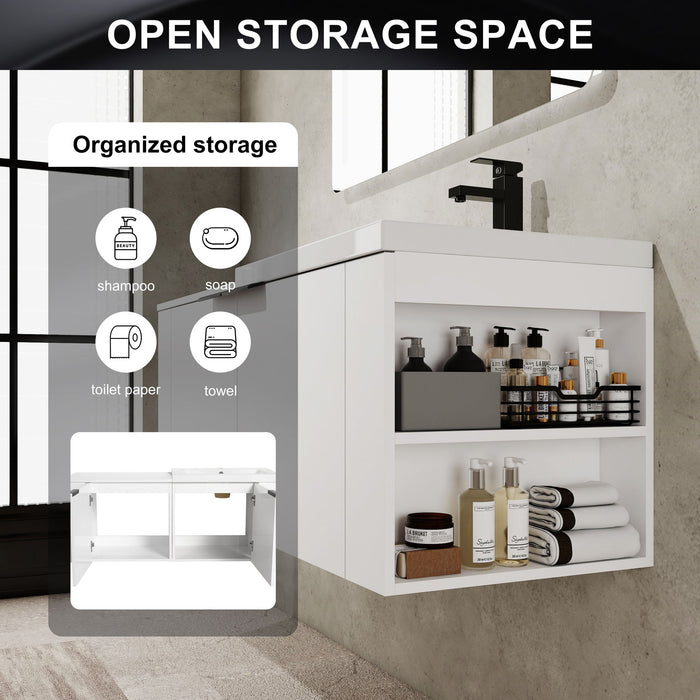 Modern Bathroom Vanity Sink Combo With Spacious Storage