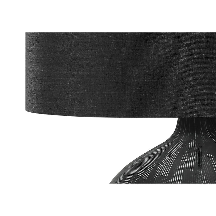 Lighting, Table Lamp, Ceramic, Contemporary - Black
