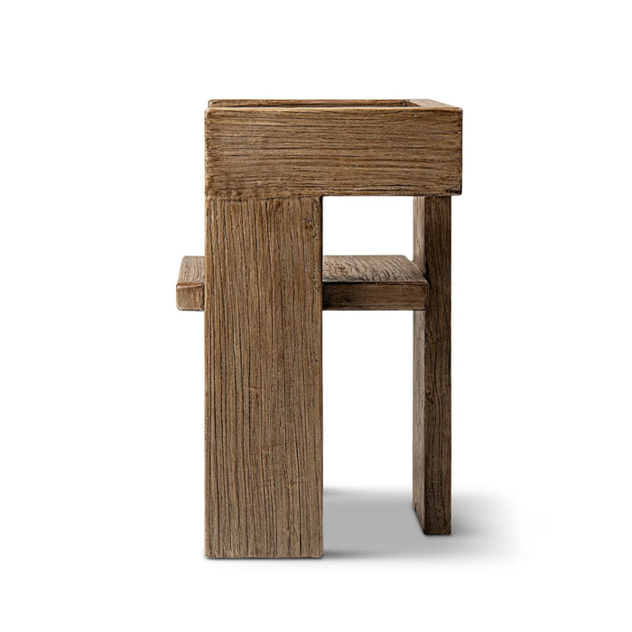 Avenel - Sculptural Block Accent Chair