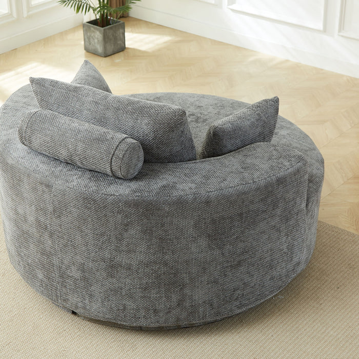 Single 360 Degree Swivel Chair For Living Room