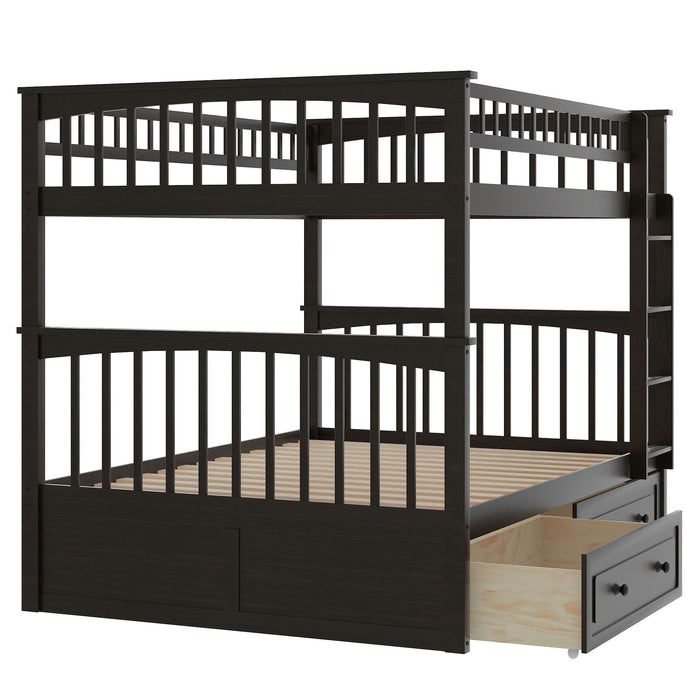 Bunk Bed With Drawers, Convertible Design