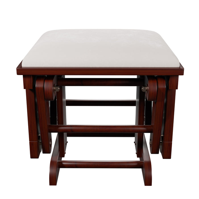 Glider Chair With Ottoman