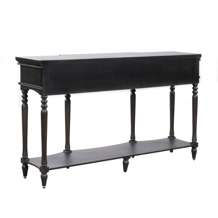 Retro Console Table With 3 Soft Close Drawers