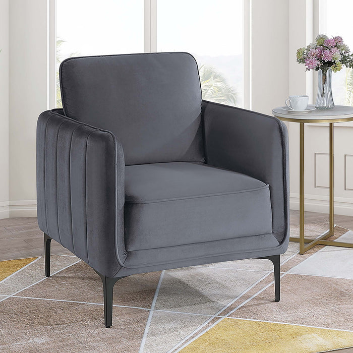 Elegant Accent Chair, Upholstered