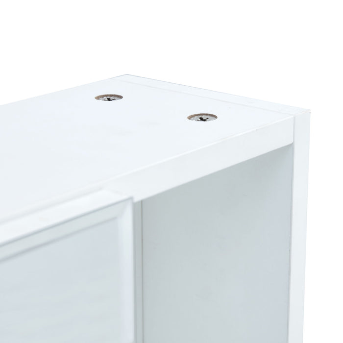 Wall Mounted Bathroom Storage Medicine Cabinet Cabinet With Mirror Door