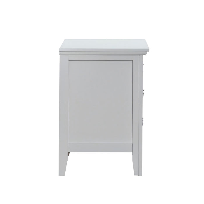 Hammond - 3 Drawer Nightstand - White