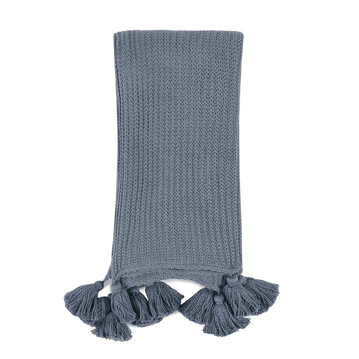 Veda - TC Throw - Sea Fog Blue