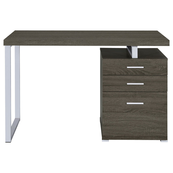3 Drawer Reversible Office Desk