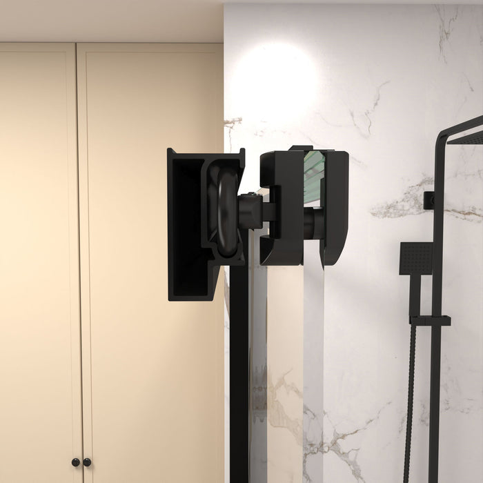 Frameless Single Sliding Shower Door