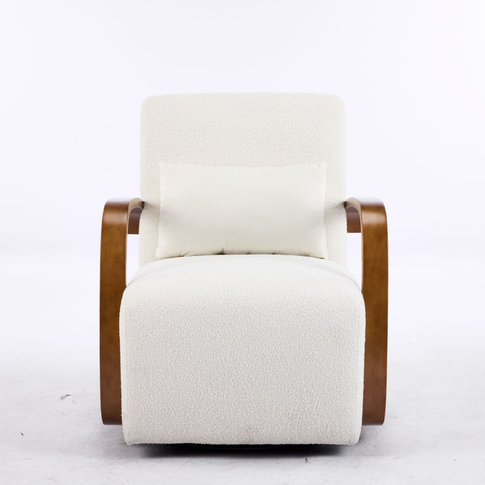 360° Swivel Accent Chair - Beige