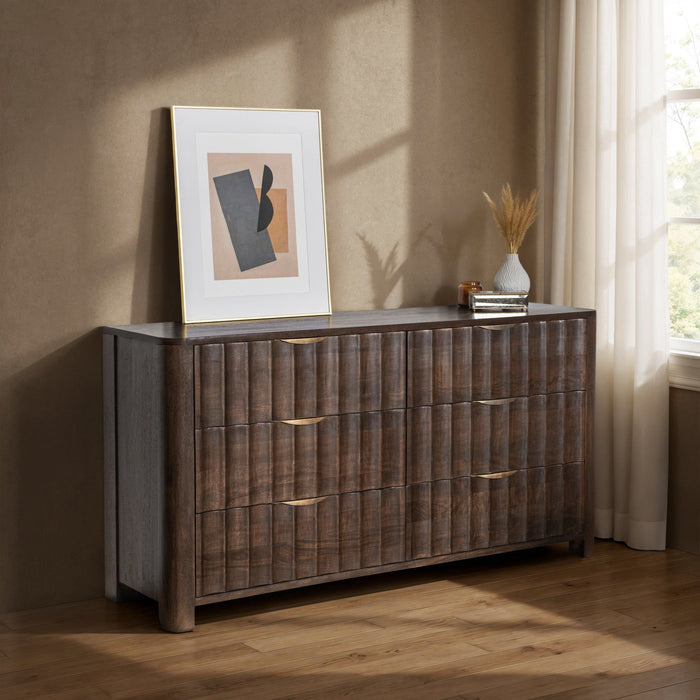 Baylee - 6 Drawer Dresser - Cocoa Brown