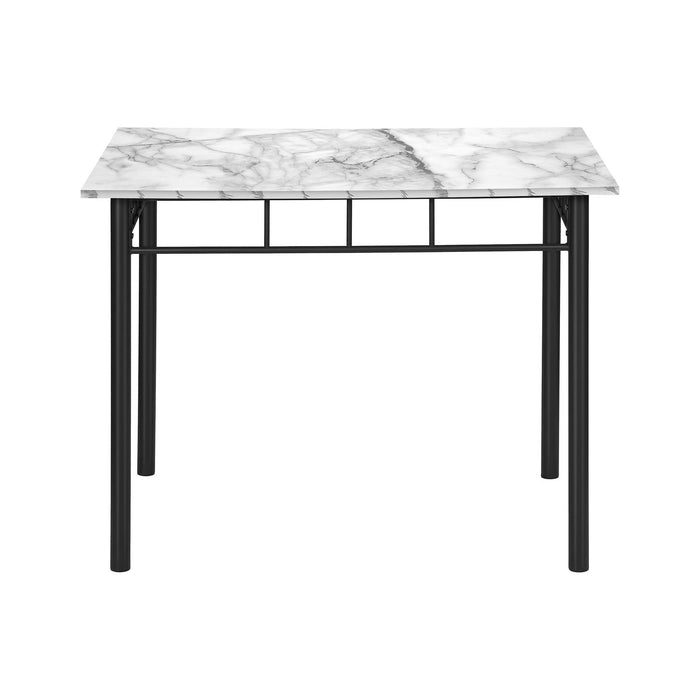 5 Pieces Dining Table Set, Small, Rectangular