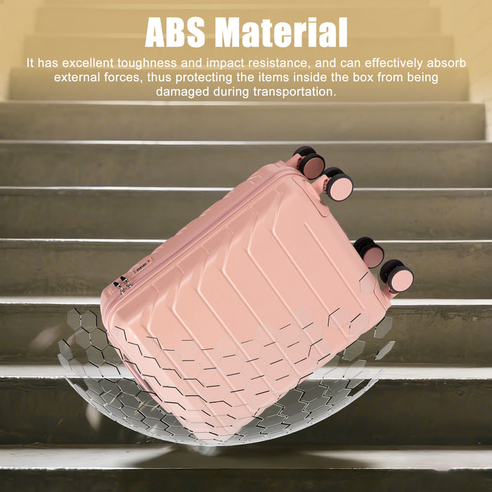 Hard Shell Travel Luggage With Scratch Resistant Surface