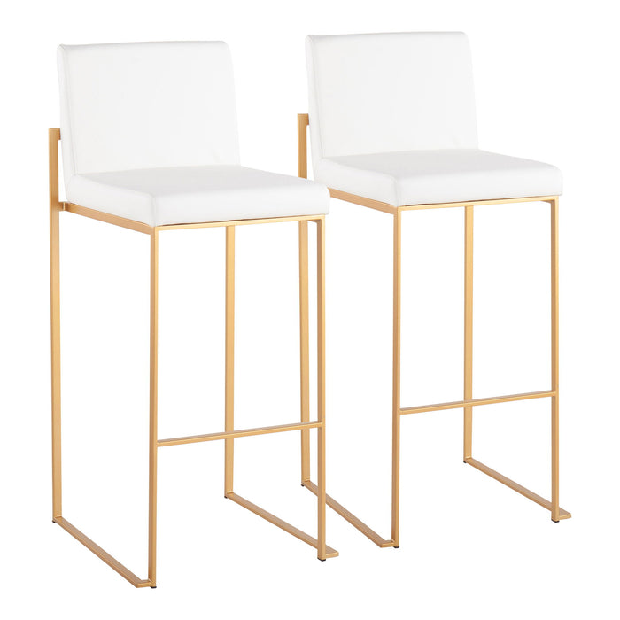 Fuji - Contemporary Design High Back Barstool