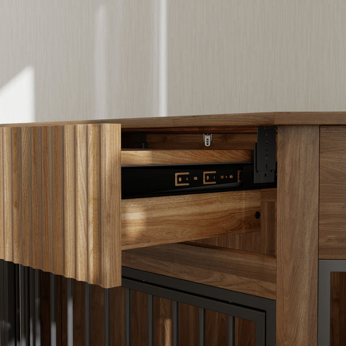 Corner Dog Crate