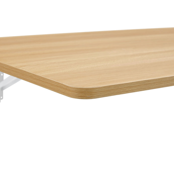 Folding Table Wall Mounted Folding Table For Small Spaces, Fold Down Desk, Workbench