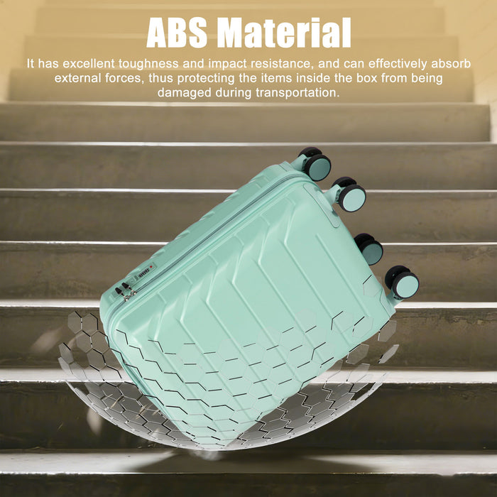 Hard Shell Travel Luggage With Scratch Resistant Surface