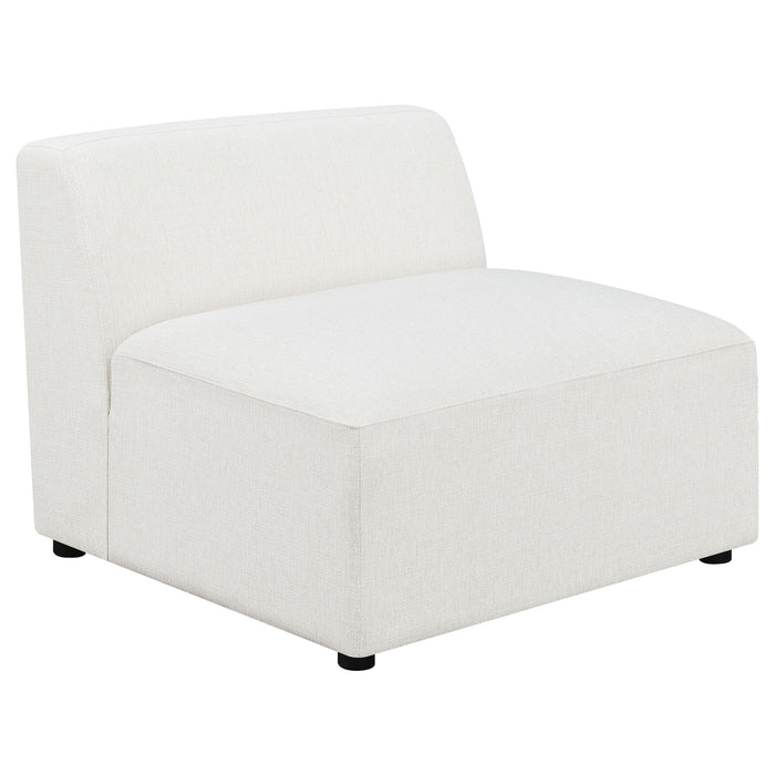 Marlowe - 6 Piece Tight Seat Modular Sectional - Ivory White