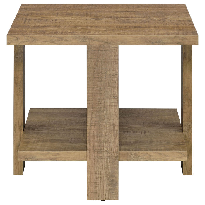 Square End Table - Mango Color