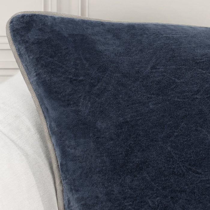 Heirloom Velvet - SLD Pillow - Navy