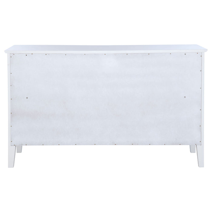 Talia - 10 Drawer Dresser Cabinet - White