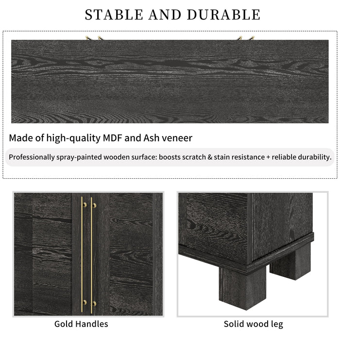 Sideboard With Adjustable Shelves