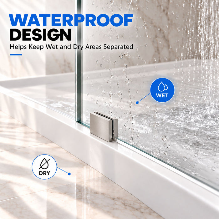 Frameless Walk-In Shower Glass Panel
