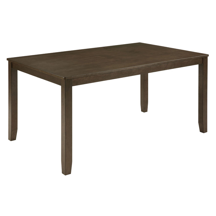 Dining Table Set With Upholstered Chairs, Rectangular Dining Table Set