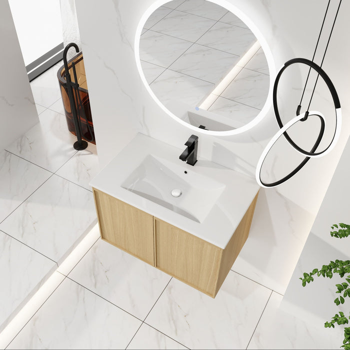 Floating Bathroom Vanity With Sink Combo