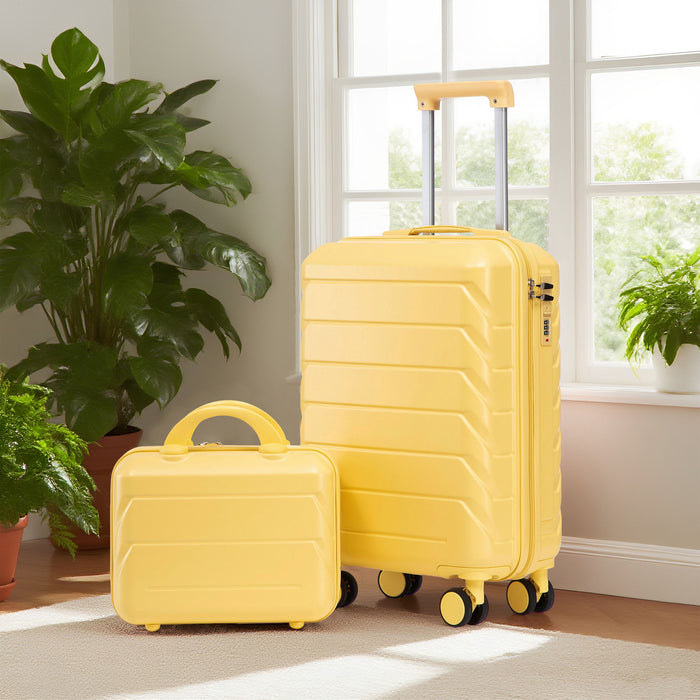 Spinner Luggage Set With Combination Lock