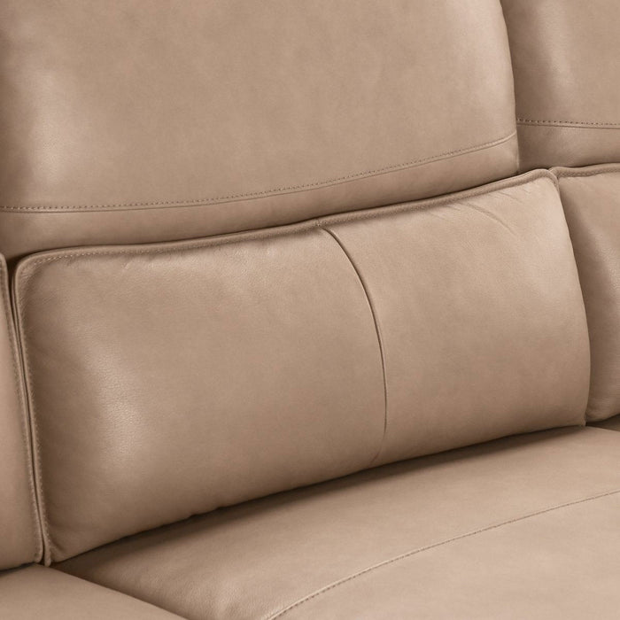 Branford - Power Recliner Sectional With LAF Chaise - Camel