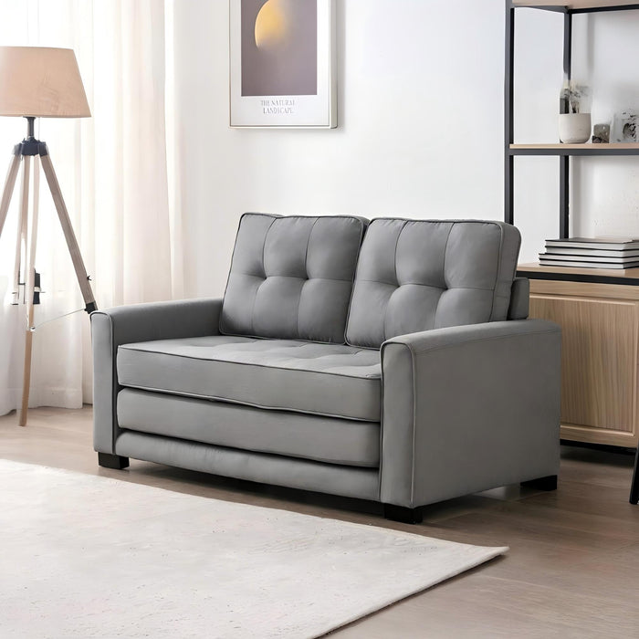 Upholstered Pull Out Sleeper Loveseat
