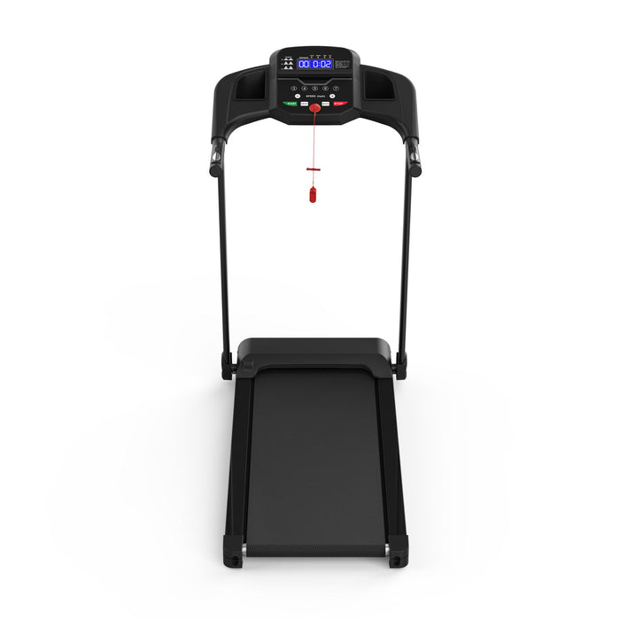 Foldable Treadmill 2.5Hp Electric Running Machine For Home - Black