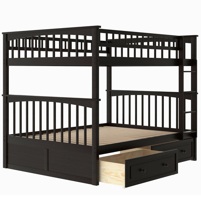 Bunk Bed With Drawers, Convertible Design
