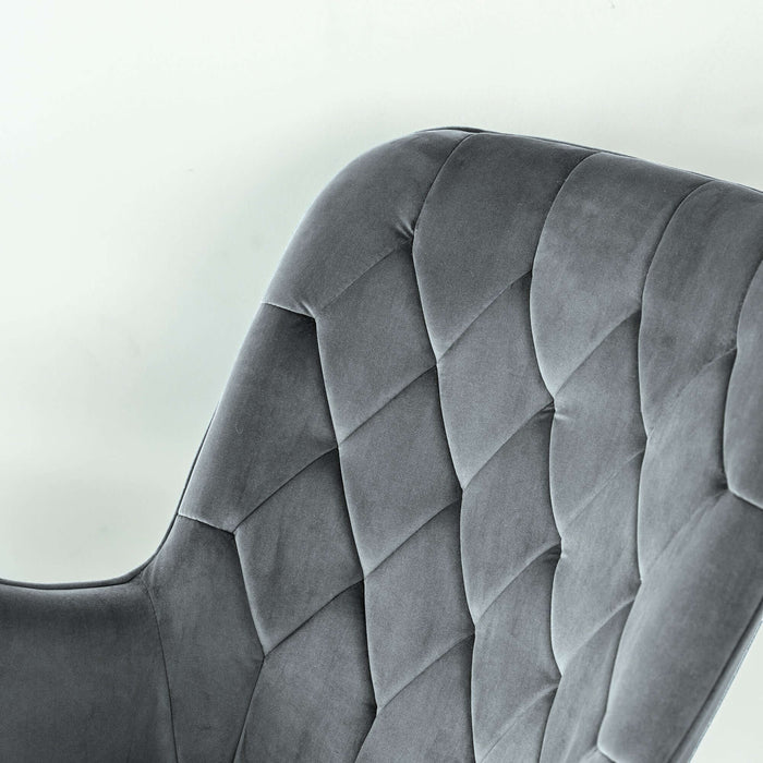 Hannah - Rocking Chair - Gray
