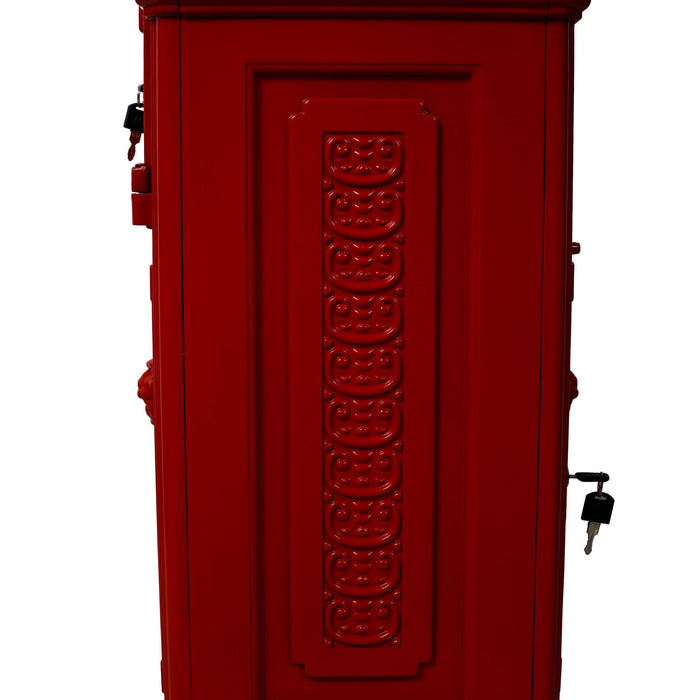 Mailboxs Residential Large-Capacity Letter Box, Rainproof Postbox Statue