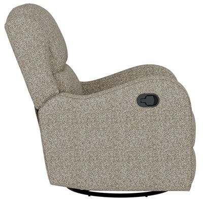 Henry - Manual Swivel Glider Recliner - Speckled Brown