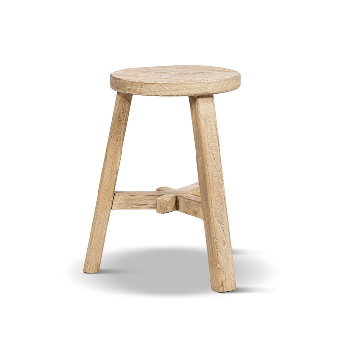 Linden - Round Stool - Light Brown