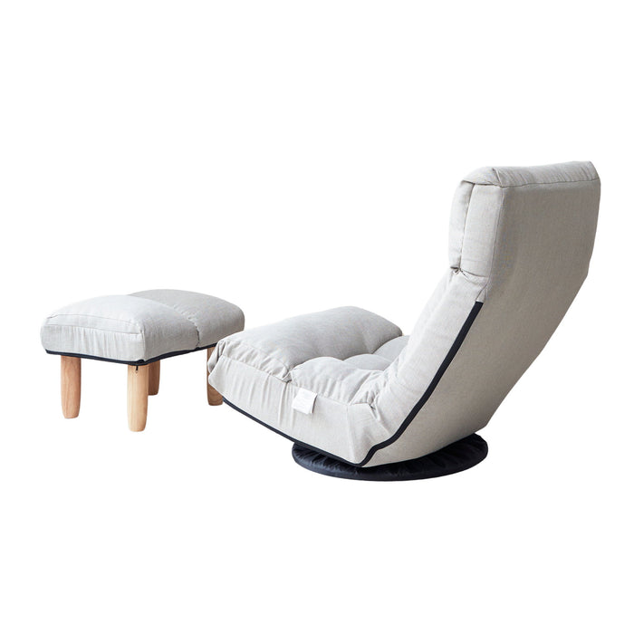 Adjustable Japanese Reclining Floor Chair Sofa With Metal Frame For Living Room