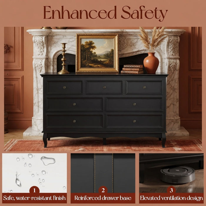 7 Drawer Dresser
