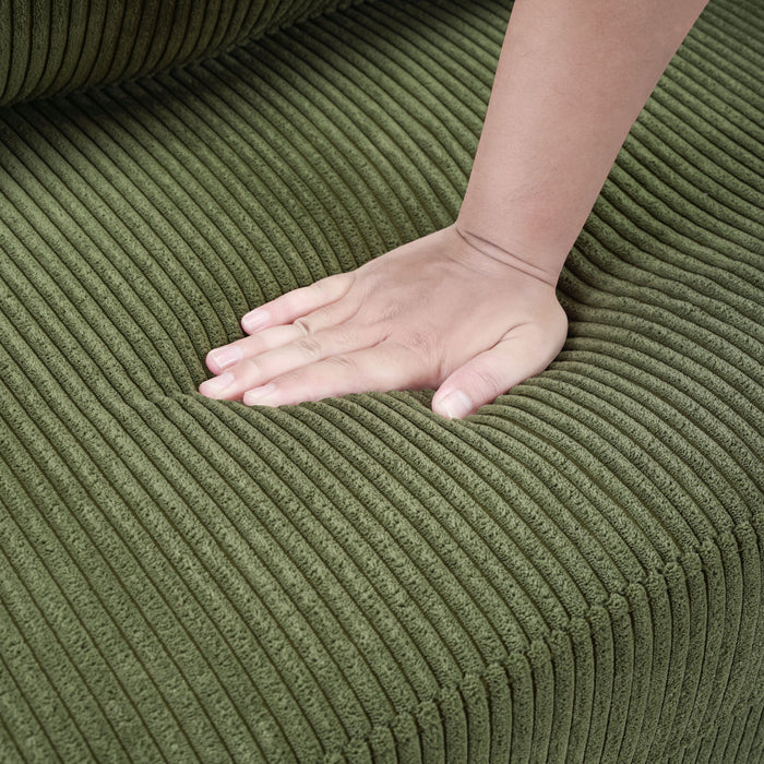 Sleeper Sofa With Foldable Mattress, USB Ports, Side Table & Storage Pocket