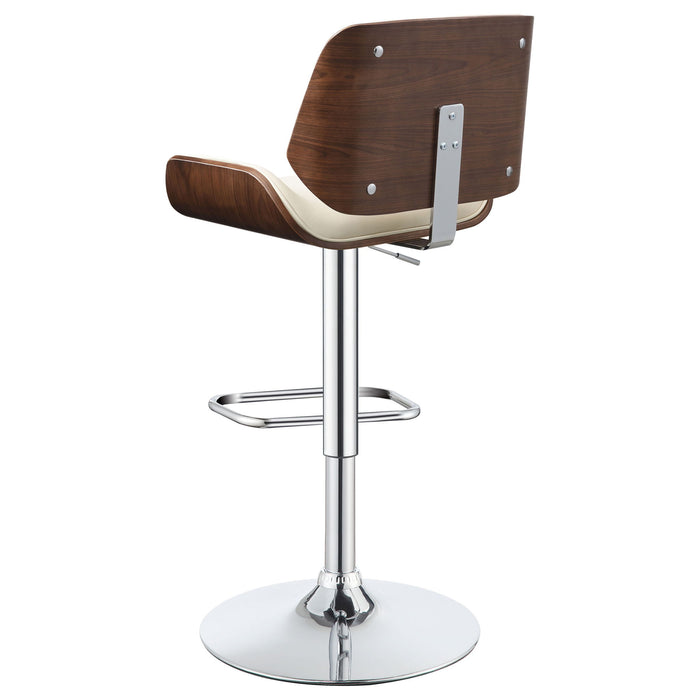 Adjustable Bar Stool - Ivory