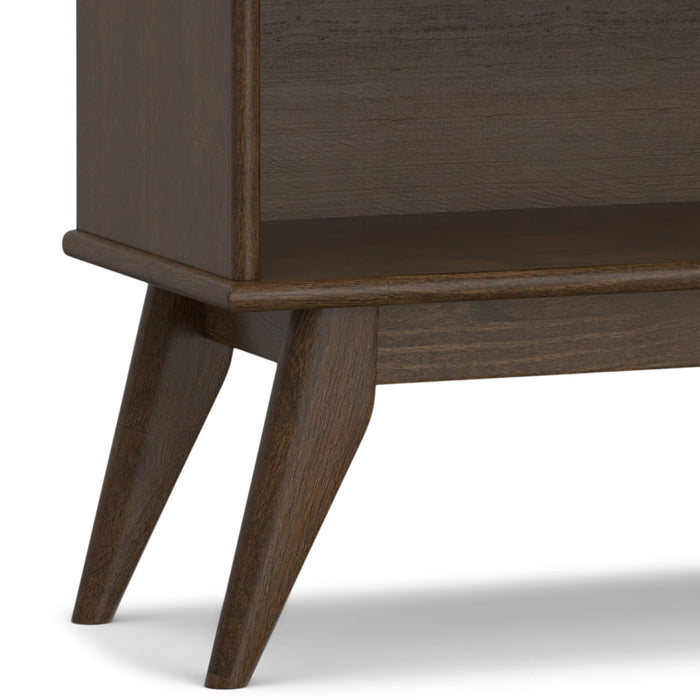 Draper - Handcrafted Low Bookcase