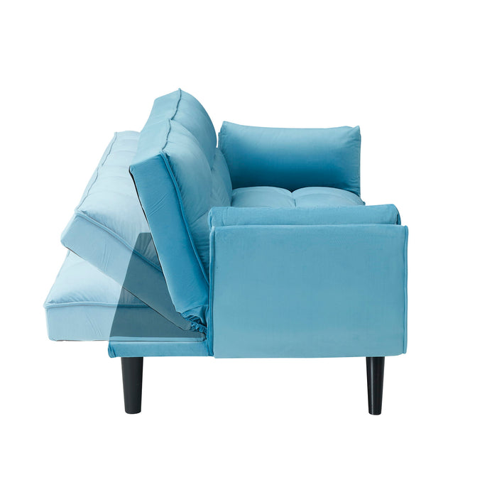 Sofa Soft Two Armrests Throw Pillow Pillow Comfortable Fit Apartment Bedroom Small Space