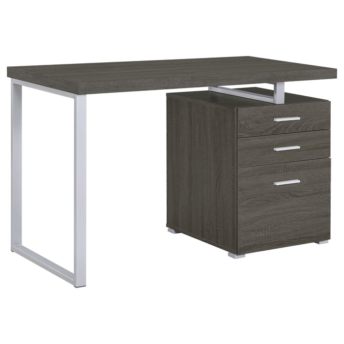 3 Drawer Reversible Office Desk