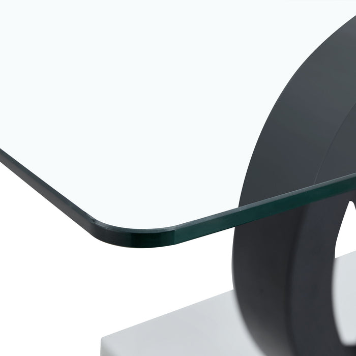 Minimalist Coffee Table - Black