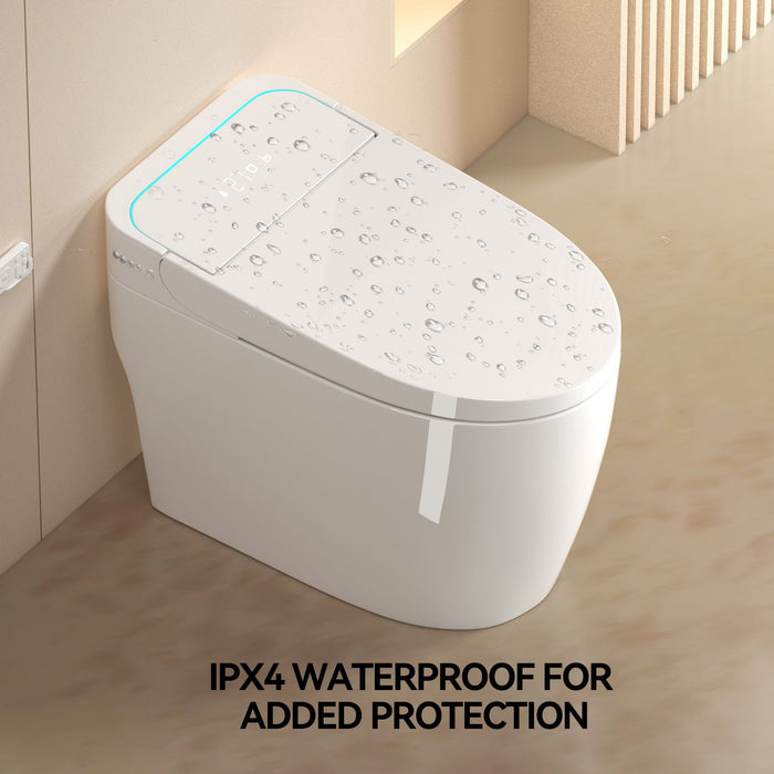 Smart Bidet Toilet With Auto Open / Close Seat